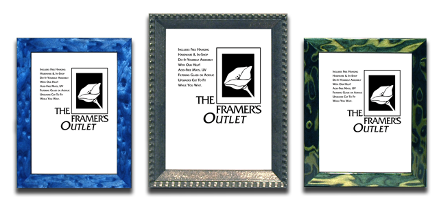 One-of-a-kind Ready Made Frame Examples