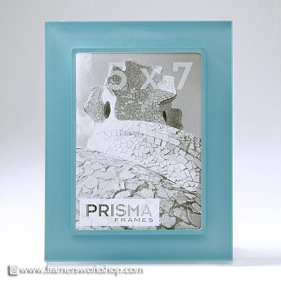 Prisma Photo Desk Frames: Premio (Clear) Robin's Egg